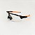 Nitro laranja com lente transparente + case esportiva - Imagem 2