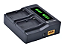 Carregador Rapido Duplo Para Baterias Sony Np F550 F750 F970 - Imagem 2