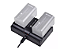 Carregador CameraPro Duplo Usb para Bateria Np-f970 F960 F550 F750 - Imagem 1