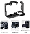 Cage Gaiola Camerapro P/ Sony Fx30 Fx3 Em Aluminio - Imagem 3