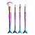 Kit Sereia com 4 Pincéis de Maquiagem – Beleza Encantadora e Profissional - Imagem 1