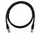 Kit 10 Cabos de Rede 1 Metro Patch Cord Cat5e 100% Cobre 1m (Black) - Imagem 1