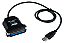 Cabo Conversor USB para Porta Paralela Centronics 36 Pinos - Lotus LT-1284 - Imagem 1