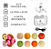 Mini Processador de Alimentos 250ML SRQ-001 Tomate - Imagem 2