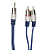 Cabo P2 Estéreo para 2 RCA Tblack Profissional 1,8 Metros - Imagem 1