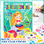 Livro De Colorir E Atividades Sereiazinhas Vista-me Adesivos - Imagem 1