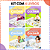 Livro Tapete Para Colorir Kit 2 ou 4 Livros Infantil Pintar - Imagem 9