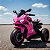 Super Moto Elétrica Infantil 3 Rodas com Som e Luz - Imagem 2