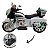 Mini Moto Infantil Elétrica Com Baú - Imagem 4