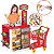 Mini Supermercado Completo – Com Alimentos Fictícios, Carrinho de Compras e Caixa Registradora! - Imagem 2