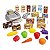 Mini Supermercado Completo – Com Alimentos Fictícios, Carrinho de Compras e Caixa Registradora! - Imagem 4