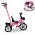Triciclo Infantil com Haste - cestinhos e campainha - Imagem 7