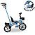 Triciclo Infantil com Haste - cestinhos e campainha - Imagem 14