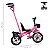 Triciclo Infantil com Haste - cestinhos e campainha - Imagem 9