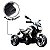 Mini Moto Elétrica Infantil com Luzes e Sons - Imagem 6