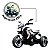 Mini Moto Elétrica Infantil com Luzes e Sons - Imagem 4