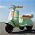 Mini Moto Elétrica Scooter Infantil - Imagem 2