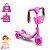 Patinete Infantil com Cestinha Luz e Som - Imagem 4