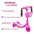 Patinete Infantil com Cestinha Luz e Som - Imagem 8
