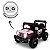 Jipe Carro Elétrico Infantil Controle Remoto Música e Luz - Imagem 7
