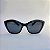 Óculos de Sol Gatinho Sicilia - Preto - Acetato - Imagem 2