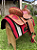 Sela 3 Tambores Profissional Red Detail + Manta QM Imports - Imagem 6