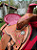 Sela 3 Tambores Profissional Red Detail + Manta QM Imports - Imagem 3