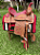 Sela 3 Tambores Profissional Red Detail + Manta QM Imports - Imagem 2