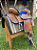 Sela 3 Tambores Profissional Luxo Azul Detail + Manta QM Imports - Imagem 6