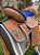 Sela 3 Tambores Profissional Luxo Azul Detail + Manta QM Imports - Imagem 5
