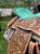 Sela 3 Tambores Profissional Luxo Verde Detail + Manta QM Imports - Imagem 6