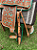 Sela 3 Tambores Profissional Luxo Verde Detail + Manta QM Imports - Imagem 5