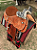 Arreio Chapeado Cutuco Top Muares Havana + Manta Import - Imagem 1