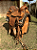 Sela Prova de Laço Team Roping Profissional + Manta QM Imports - Imagem 1