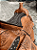 Sela Prova de Laço Half Notch Team Roping Competição com Alforge e Porta-Whisky + Manta QM Imports - Imagem 7