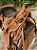 Sela Prova de Laço Half Notch Team Roping Competição com Alforge e Porta-Whisky + Manta QM Imports - Imagem 6