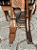 Sela Prova de Laço Half Notch Team Roping Competição com Alforge e Porta-Whisky + Manta QM Imports - Imagem 8