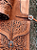 Alforge com Porta-Whisky de Couro Entalhado - Alforge para Selas - Imagem 8