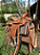 Sela Americana Prova de Tambor All Carved + Manta QM Imports - Imagem 5
