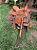 Sela Americana Prova de Tambor All Carved + Manta QM Imports - Imagem 1