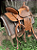 Sela Americana Prova de Tambor All Carved + Manta QM Imports - Imagem 2