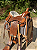 Sela Quarto de Milha Cavalgada Comfort Entalhada em Couro de Búfalo Completa + Manta QM Imports - Imagem 16
