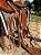 Sela Quarto de Milha Cavalgada Comfort Entalhada em Couro de Búfalo Completa + Manta QM Imports - Imagem 6