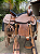 Sela Prova de Laço Gold Buckle + Manta QM Imports - Imagem 2