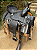 Sela Três Tambores Triple Crown Black + Manta QM Imports - Imagem 1