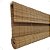 Persiana Bambu Rolo 140larg x 140alt com bandô - Natural - Imagem 5