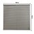 Persiana PVC Trilho Metálico 100larg x 140alt Cinza - Imagem 2