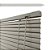 Persiana PVC Trilho Metálico 120larg x 140alt Cinza - Imagem 3