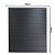 Persiana PVC Trilho Metálico 160larg x 140alt Preta - Imagem 2