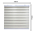 Persiana Double Vision Sunny 100larg x 220alt Linho Creme (com bandô) - Imagem 4